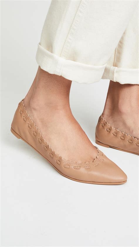 see by chloe jane|Shop See by Chloé Jane Leather Ballet Flats .